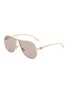 首图 - 点击放大 - MIU MIU - Metal Aviator Sunglasses