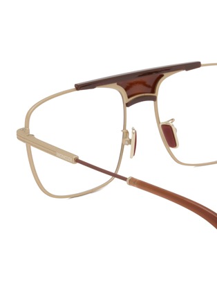 细节 - 点击放大 - MONCLER - Metal Pilot Optical Glasses
