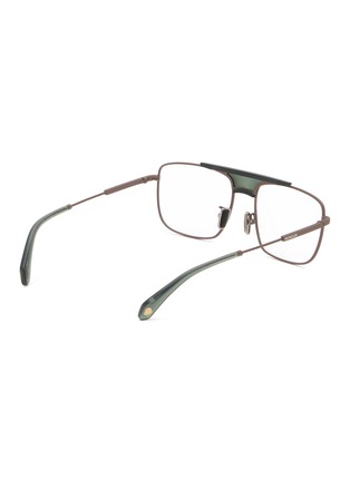 模特儿示范图 - 点击放大 - MONCLER - Metal Pilot Optical Glasses