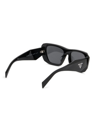 模特儿示范图 - 点击放大 - PRADA - Acetate Pillow Sunglasses