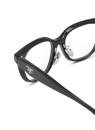 细节 - 点击放大 - PRADA - Acetate Cateye Optical Glasses — Size 53
