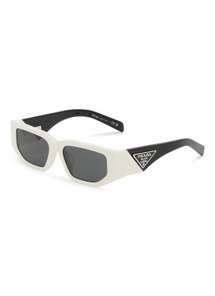 首图 - 点击放大 - PRADA - Acetate Rectangle Sunglasses