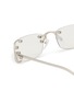 细节 - 点击放大 - PRADA - Metal Rectangle Sunglasses