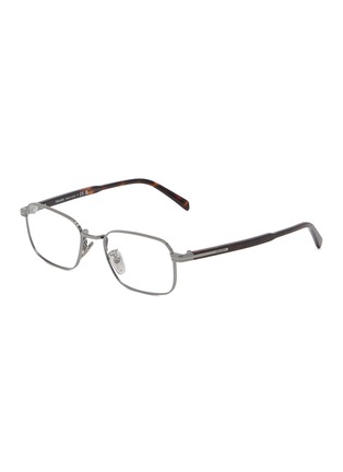 首图 - 点击放大 - PRADA - Asian Fit Metal Rectangular Optical Glasses — Size 55