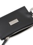 细节 - 点击放大 - MM6 MAISON MARGIELA - Numeric Leather Key Ring  Pouch Cardholder