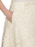  - SANDBEIGE - MAYOR 绒毛中长半身裙