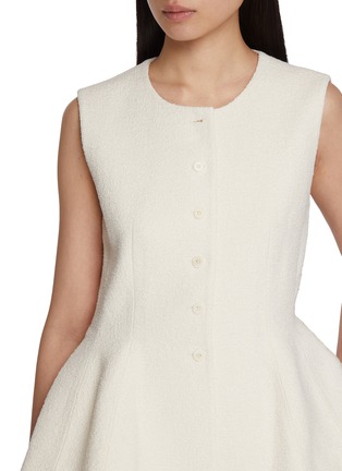  - SANDBEIGE - VALENCIA 收腰荷叶边背心