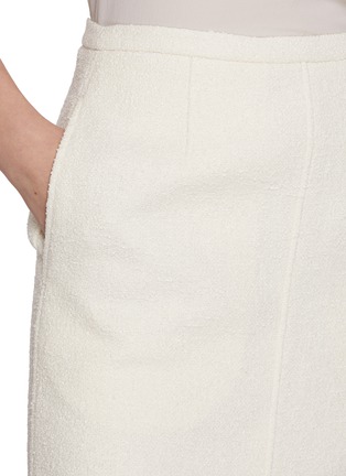  - SANDBEIGE - VALENCIA 流苏边中长半身裙