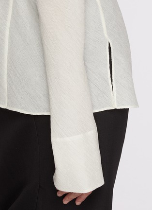  - SANDBEIGE - BILBAO 高领肌理上衣