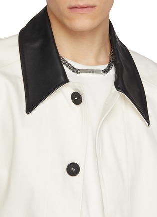 模特儿示范图 - 点击放大 - MM6 MAISON MARGIELA - 链条金属项链