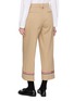 背面 - 点击放大 - THOM BROWNE - Cropped Cotton Gabardine Chino Pants