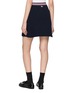 背面 - 点击放大 - THOM BROWNE - RWB Stripe Trim Classic Piqué Wrap Skirt