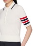  - THOM BROWNE - Hector Intarsia 4-Bar Jersey Stitch Cotton Polo