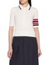 首图 - 点击放大 - THOM BROWNE - Hector Intarsia 4-Bar Jersey Stitch Cotton Polo
