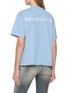 背面 - 点击放大 - BALENCIAGA - Back Logo Embroidered Cotton T-Shirt