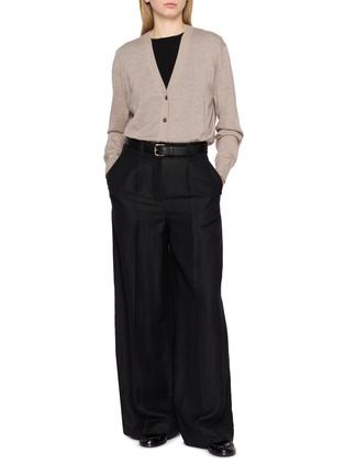 模特儿示范图 - 点击放大 - THE ROW - NILAS 针织开衫