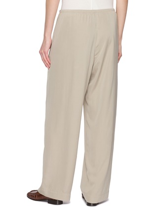 背面 - 点击放大 - THE ROW - DUVAIN 真丝松紧腰长裤