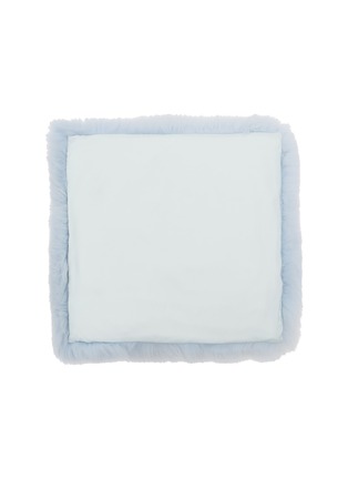 细节 –点击放大 - LAGOM - Fox Fur Cushion — Pastel Blue