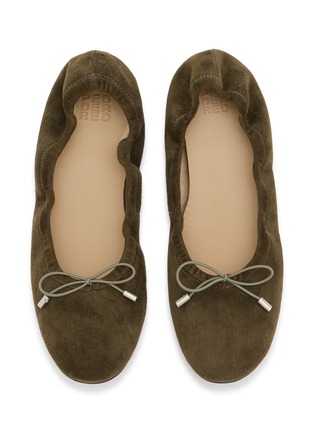 细节 - 点击放大 - PEDDER RED - RAHAT 绒面皮芭蕾舞平底鞋