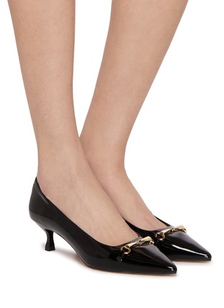 模特儿示范图 - 点击放大 - PEDDER RED - 45 LODONNA 漆皮中跟鞋