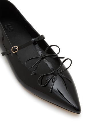 细节 - 点击放大 - PEDDER RED - Jasper Patent Leather Ballerina Flats