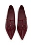 细节 - 点击放大 - PEDDER RED - Jasper Patent Leather Ballerina Flats