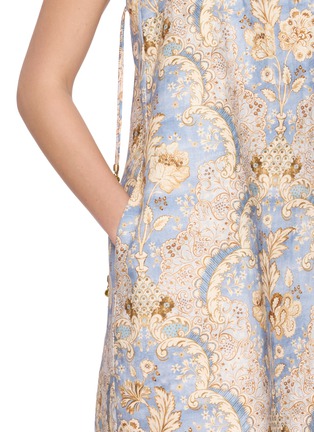  - ZIMMERMANN - Daylight Scallop Linen Mini Dress