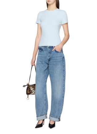 模特儿示范图 - 点击放大 - FRAME - The Bubble Denim Jeans