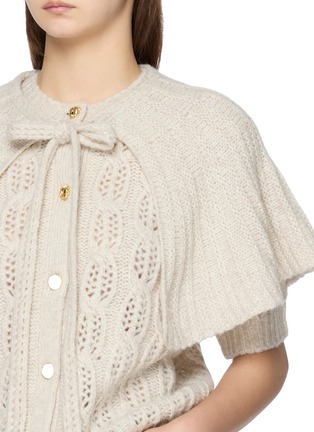  - FRAME - 斗篷针织开衫