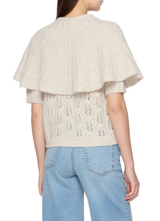 背面 - 点击放大 - FRAME - 斗篷针织开衫