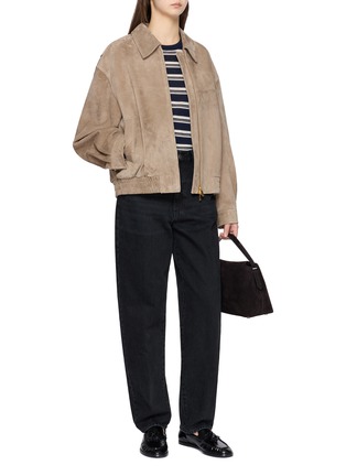 模特儿示范图 - 点击放大 - FRAME - The Neat Cotton Denim Jeans