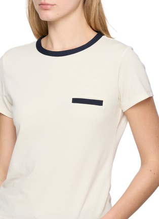  - FRAME - 撞色饰边 T 恤