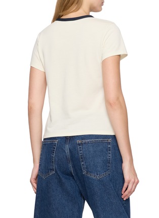 背面 - 点击放大 - FRAME - 撞色饰边 T 恤