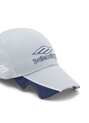 细节 - 点击放大 - BALENCIAGA - 3b Cotton Drill Football Cap