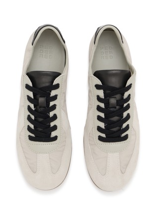 细节 - 点击放大 - PEDDER RED - 女款 PETRA 绒面皮拼接运动鞋