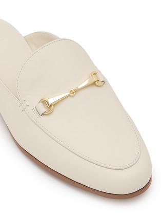 细节 - 点击放大 - PEDDER RED - TAIA 皮革乐福拖鞋