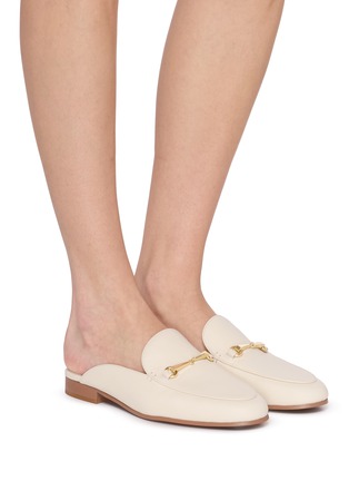 模特儿示范图 - 点击放大 - PEDDER RED - TAIA 皮革乐福拖鞋