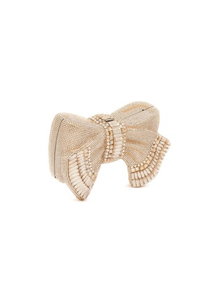 模特儿示范图 - 点击放大 - JUDITH LEIBER - Bow Clutch Bag