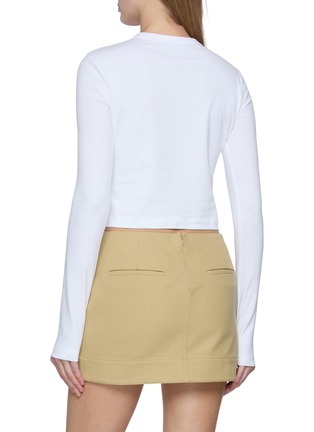 背面 - 点击放大 - WE11DONE - 印花长袖 T 恤