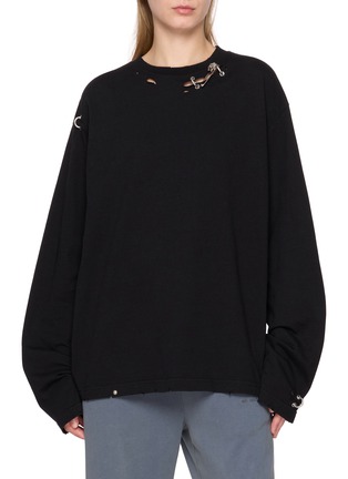 首图 - 点击放大 - WE11DONE - 镂空穿孔 T 恤