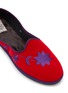 细节 - 点击放大 - C.R.B. SHOES - Friulana Flower Embroidery Grosgrain Trim Slippers