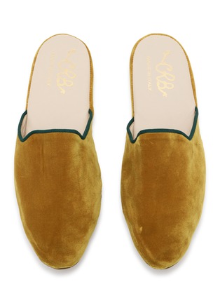 细节 - 点击放大 - C.R.B. SHOES - Grosgrain Trim Slippers