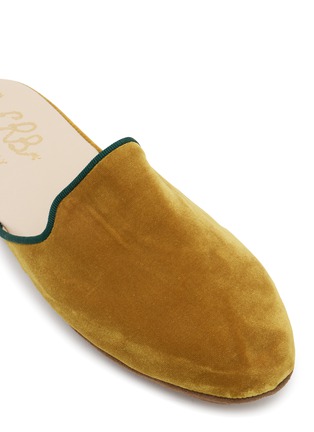细节 - 点击放大 - C.R.B. SHOES - Grosgrain Trim Slippers