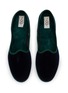 细节 - 点击放大 - C.R.B. SHOES - Friulana Grosgrain Trim Slippers