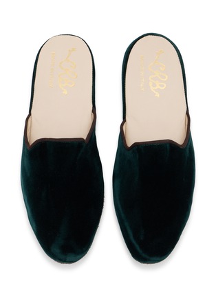 细节 - 点击放大 - C.R.B. SHOES - Grosgrain Trim Slippers