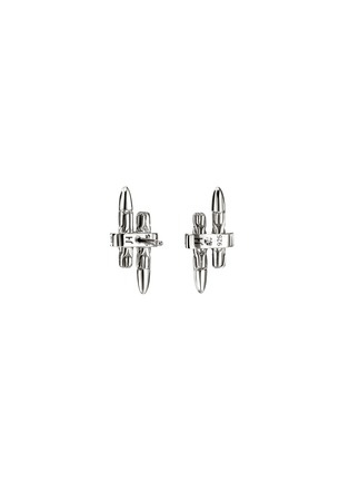 细节 - 点击放大 - JOHN HARDY - Spear Sterling Silver Diamond Pave Stud Earrings