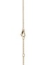 细节 - 点击放大 - JOHN HARDY - Spear 14K Gold Diamond Pave Rolo Chain Station Necklace — Size 16-18