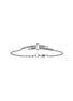 细节 - 点击放大 - JOHN HARDY - Spear Sterling Silver Diamond Pave Rolo Chain Station Bracelet — Size UM
