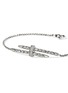细节 - 点击放大 - JOHN HARDY - Spear Sterling Silver Diamond Pave Rolo Chain Station Bracelet — Size UM