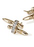 细节 - 点击放大 - JOHN HARDY - Spear 14K Gold Diamond Pave Stud Earrings